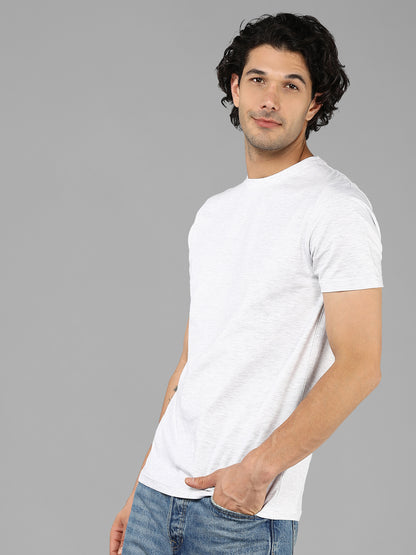 Joe Wick - Solid Men's T-Shirt - Cool Grey Melange