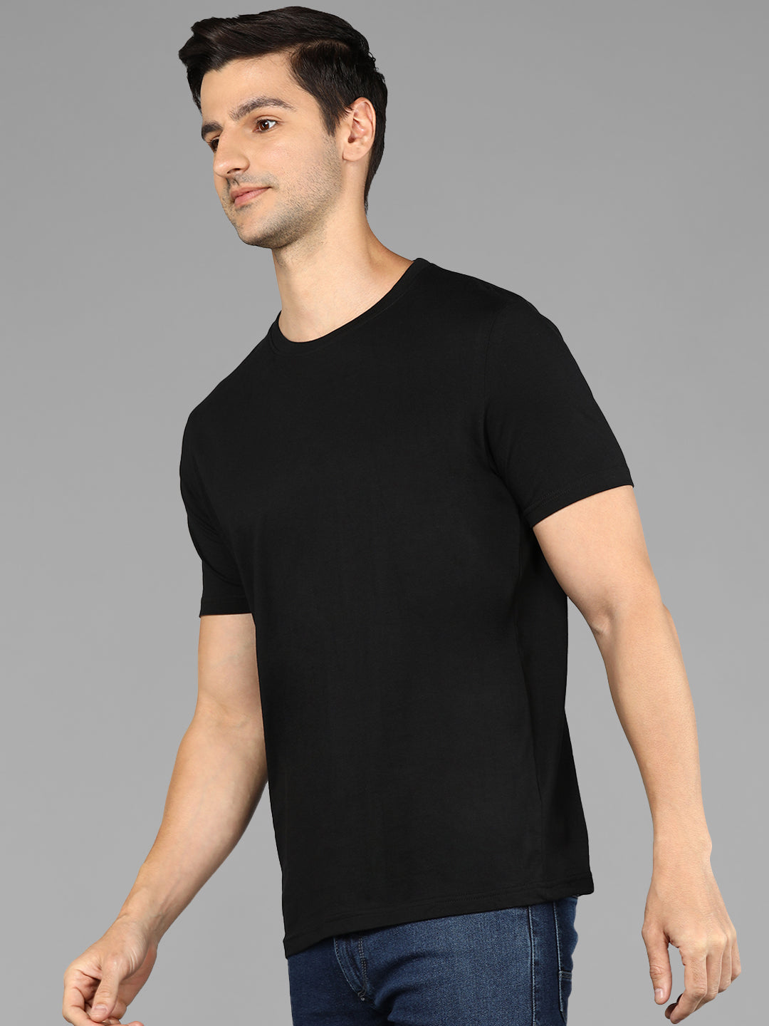 Joe Wick - Solid Men's T-Shirt - Black
