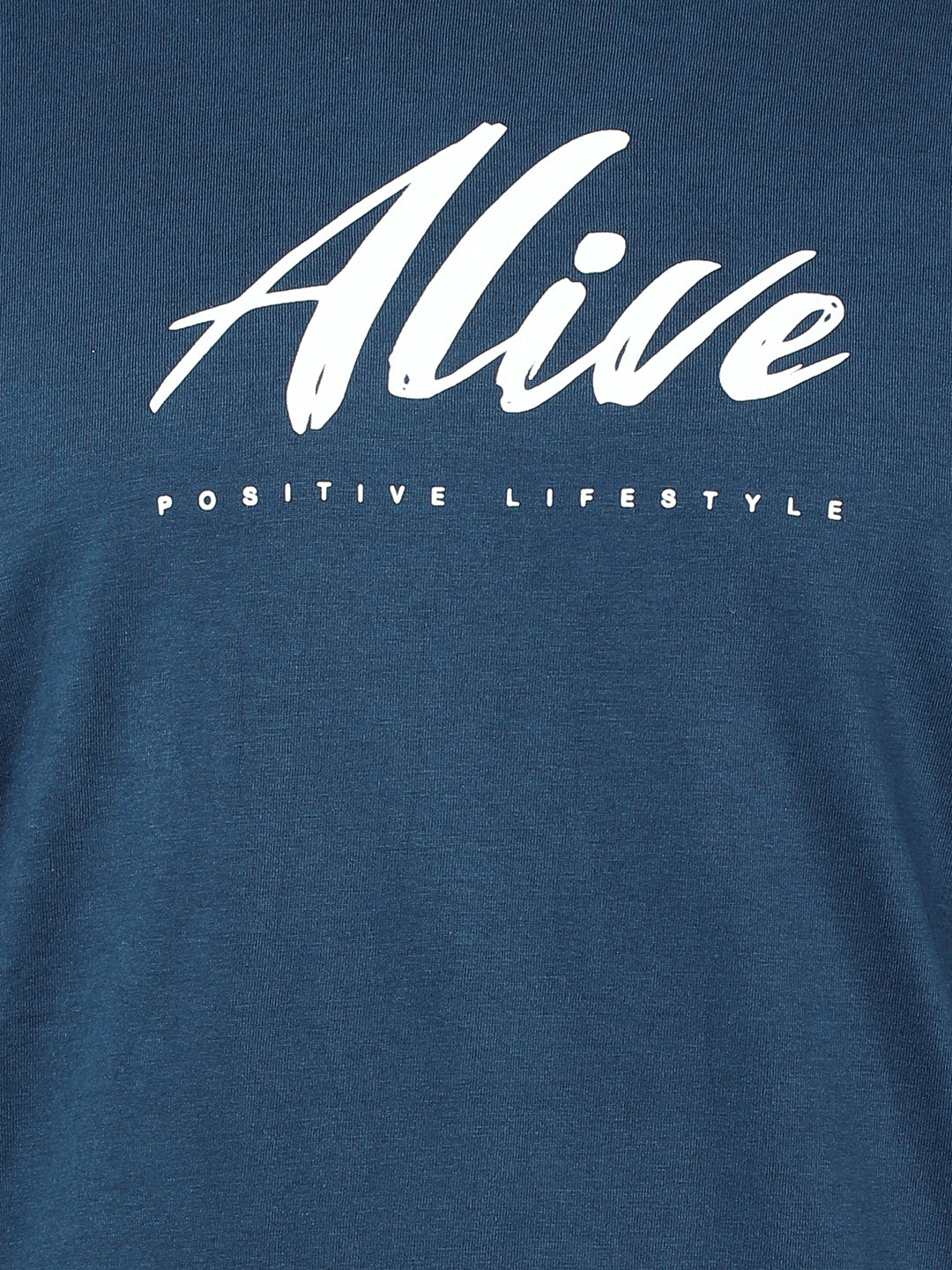 Tom's Alive - Printed Men's Tshirt - Blue Royale